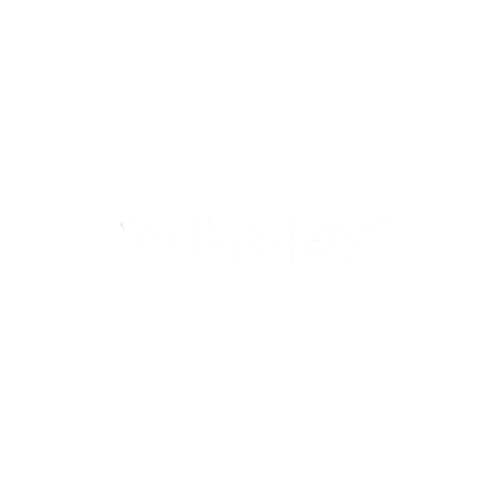 wholey logo weiß