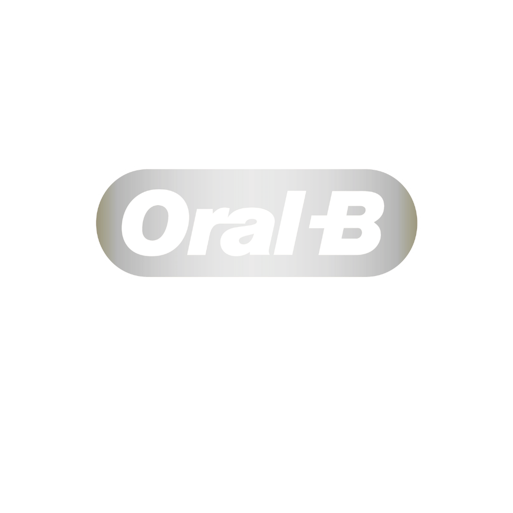 oral-b logo weiß