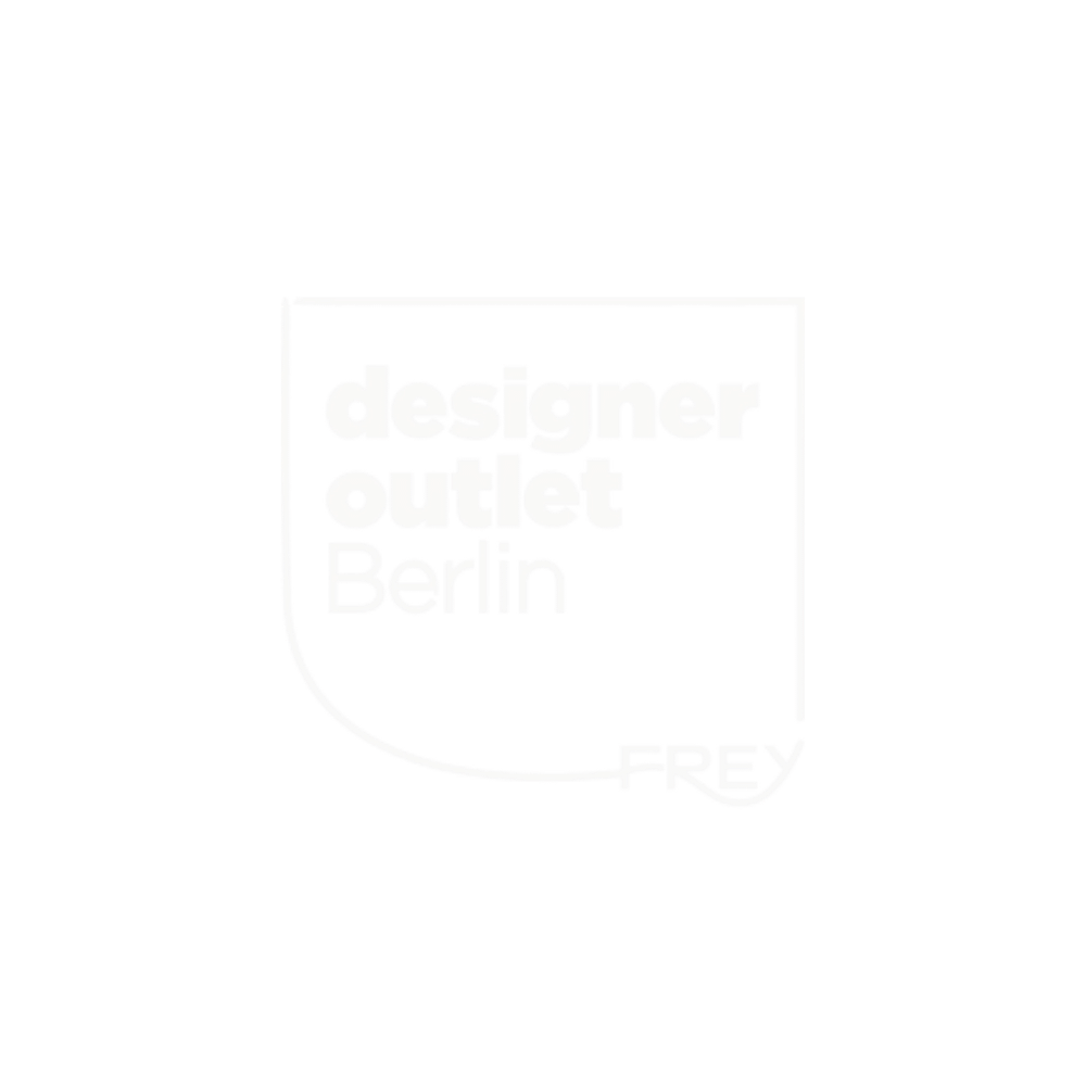designer outlet berlin logo weiß