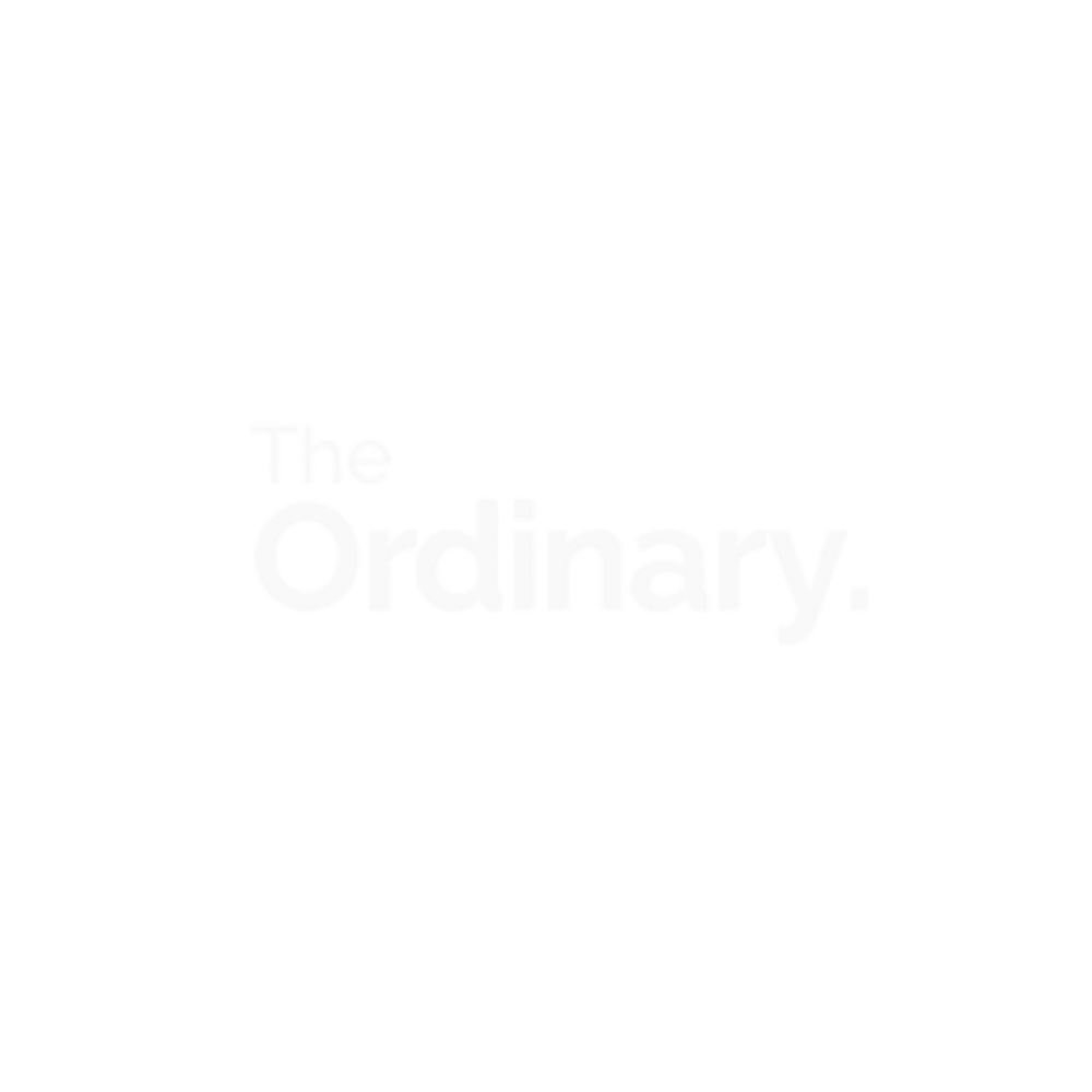 the ordinary logo weiß