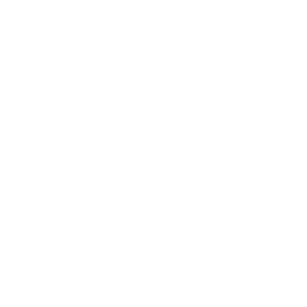 Uniqlo logo weiß