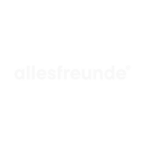 Logo allesfreunde weiß